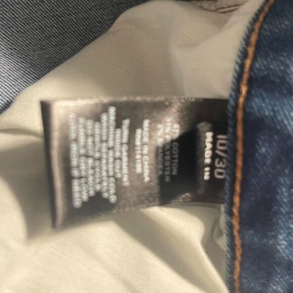 Frye High Waisted Straight Leg Denim Jeans - Picture 6 of 8